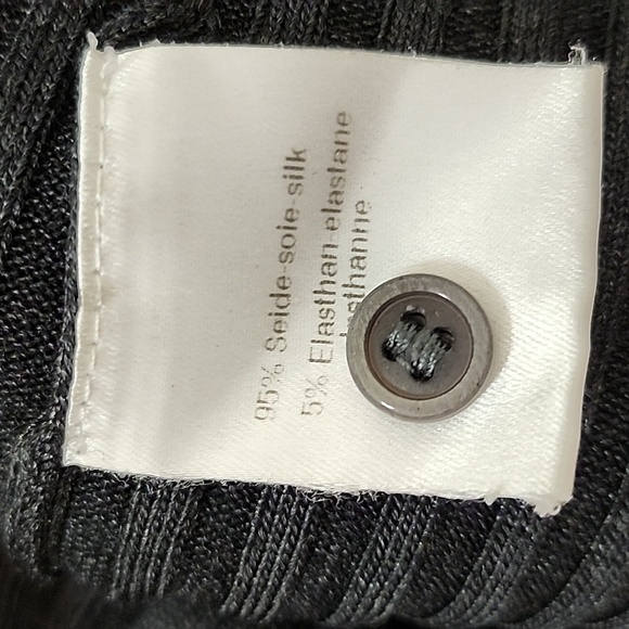 Akris Black Ribbed Sweater - Picture 16 of 16